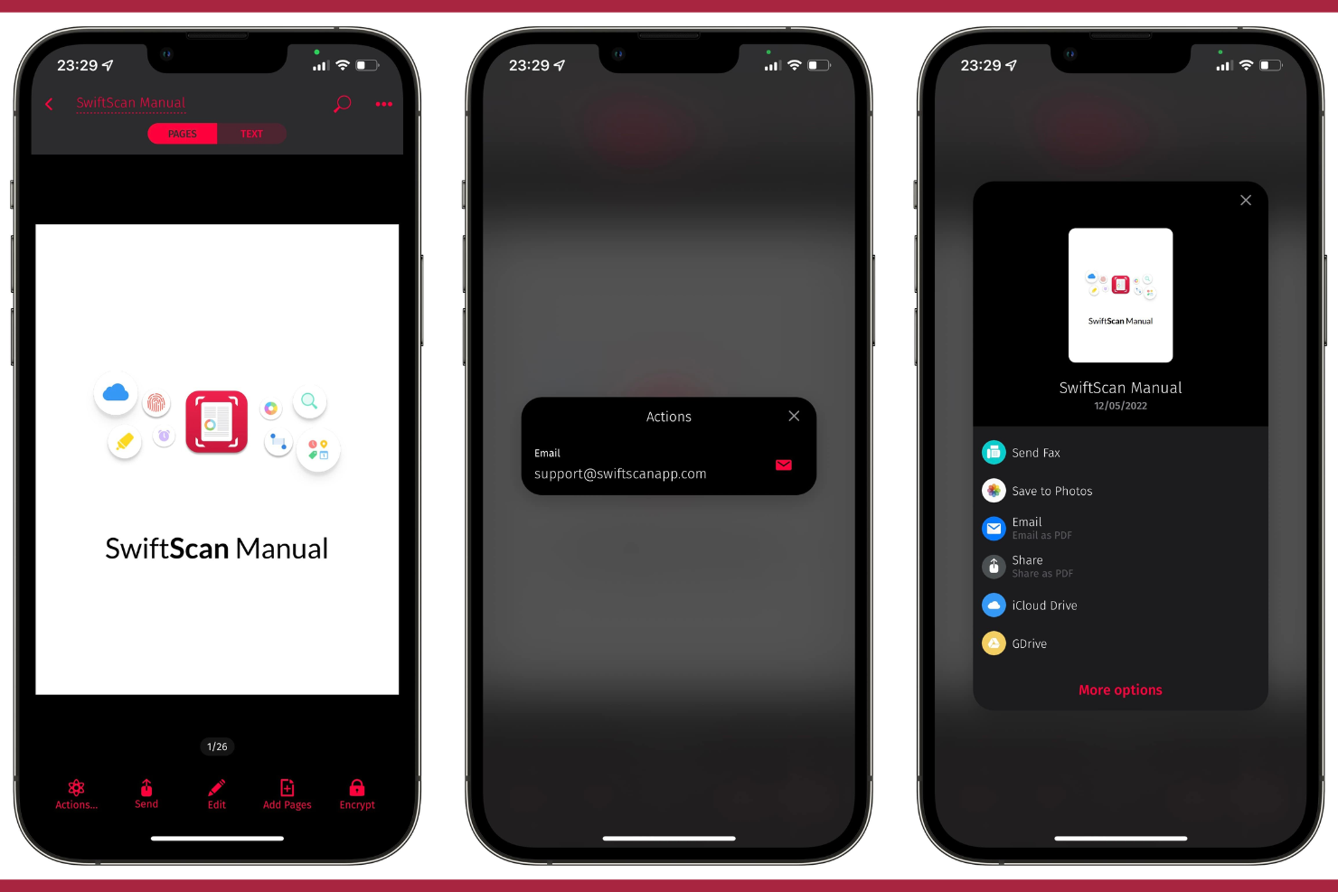 Swift Scan screenshot - 15 Mejores Programas para Escanear Documentos Analizados en 2026