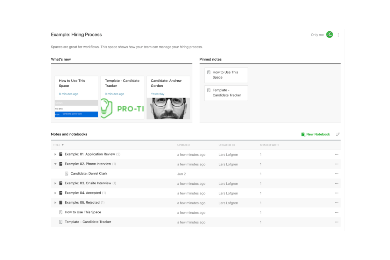 Evernote Business screenshot - Die 14 besten Softwarelösungen zur Dokumentenerfassung im Test 2026