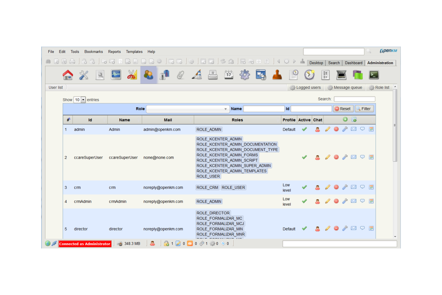 OpenKM Community Edition screenshot - 12 Meilleurs Systèmes de Gestion de Documents Open Source pour 2026