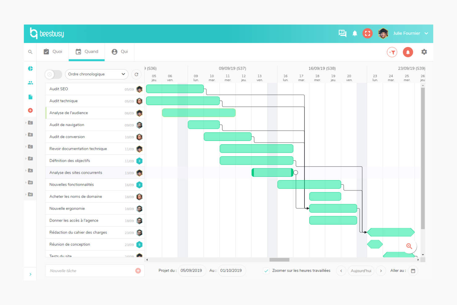 Beesbusy screenshot - 10 Mejores Programas de Reloj Checador Analizados en 2026
