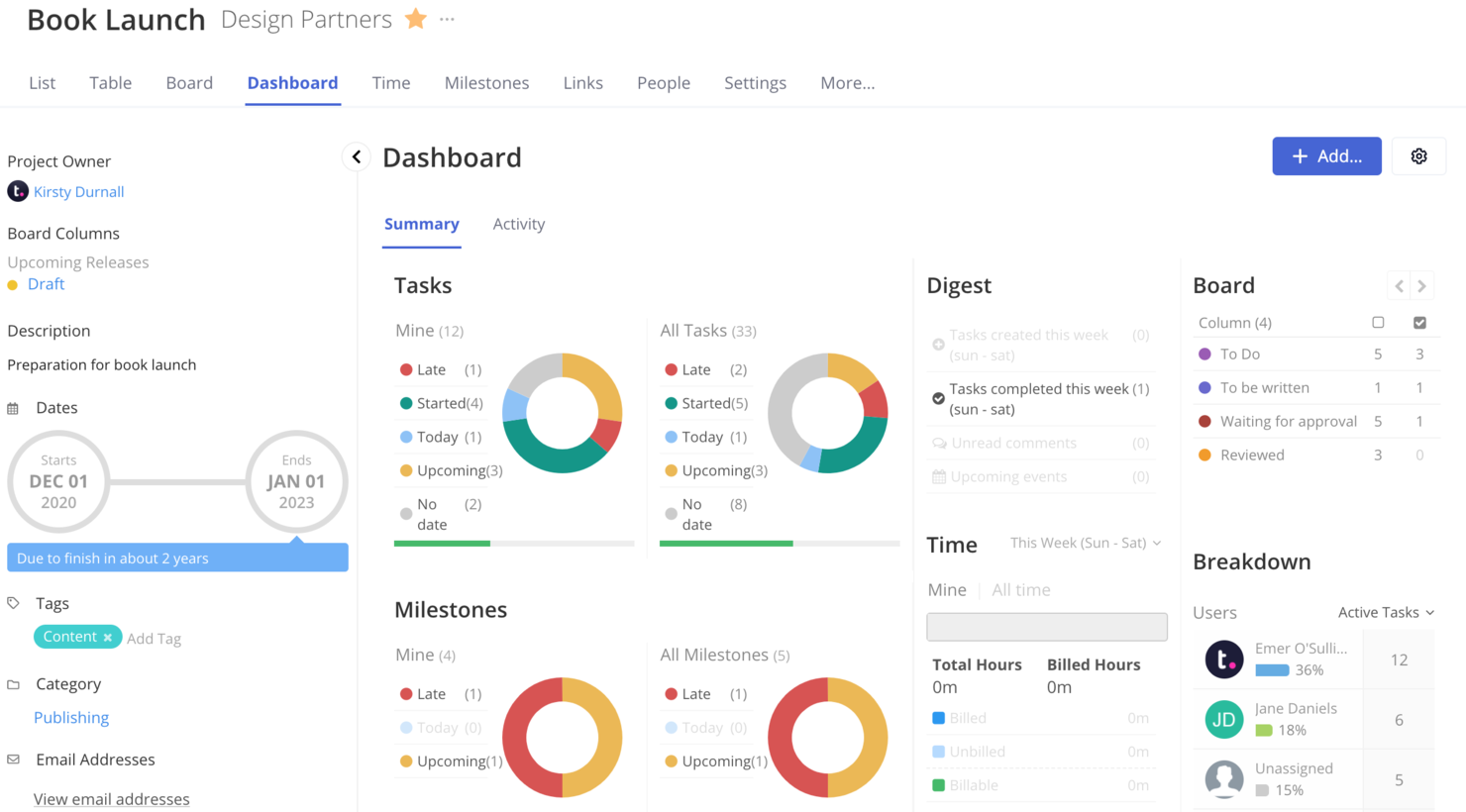 Teamwork.com screenshot - 10 Meilleurs Logiciels de Gestion de Clients Passés en Revue en 2026