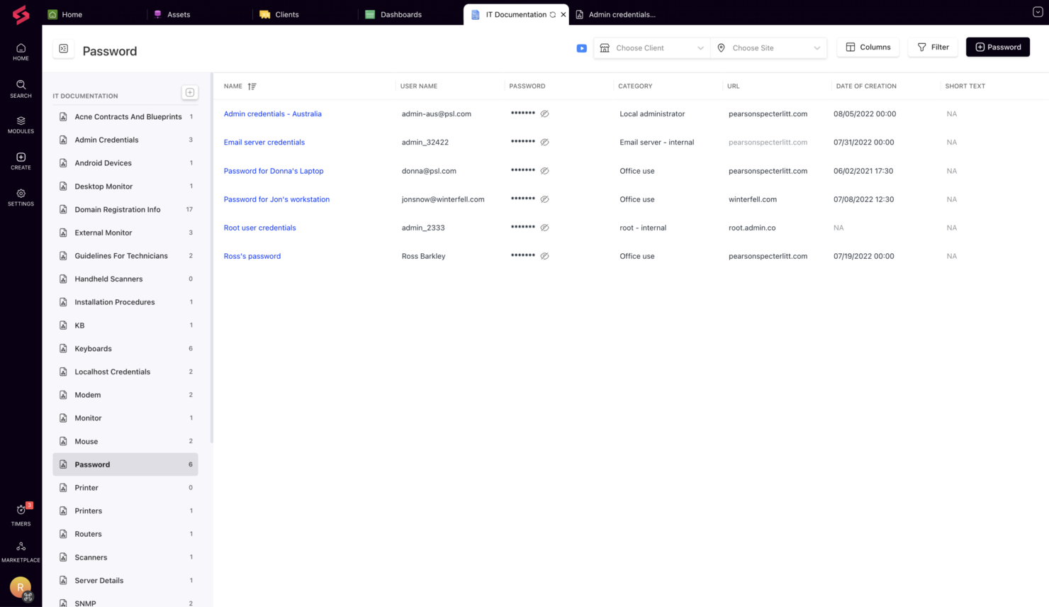 SuperOps screenshot - Les 10 meilleurs logiciels de gestion documentaire passés en revue en 2026