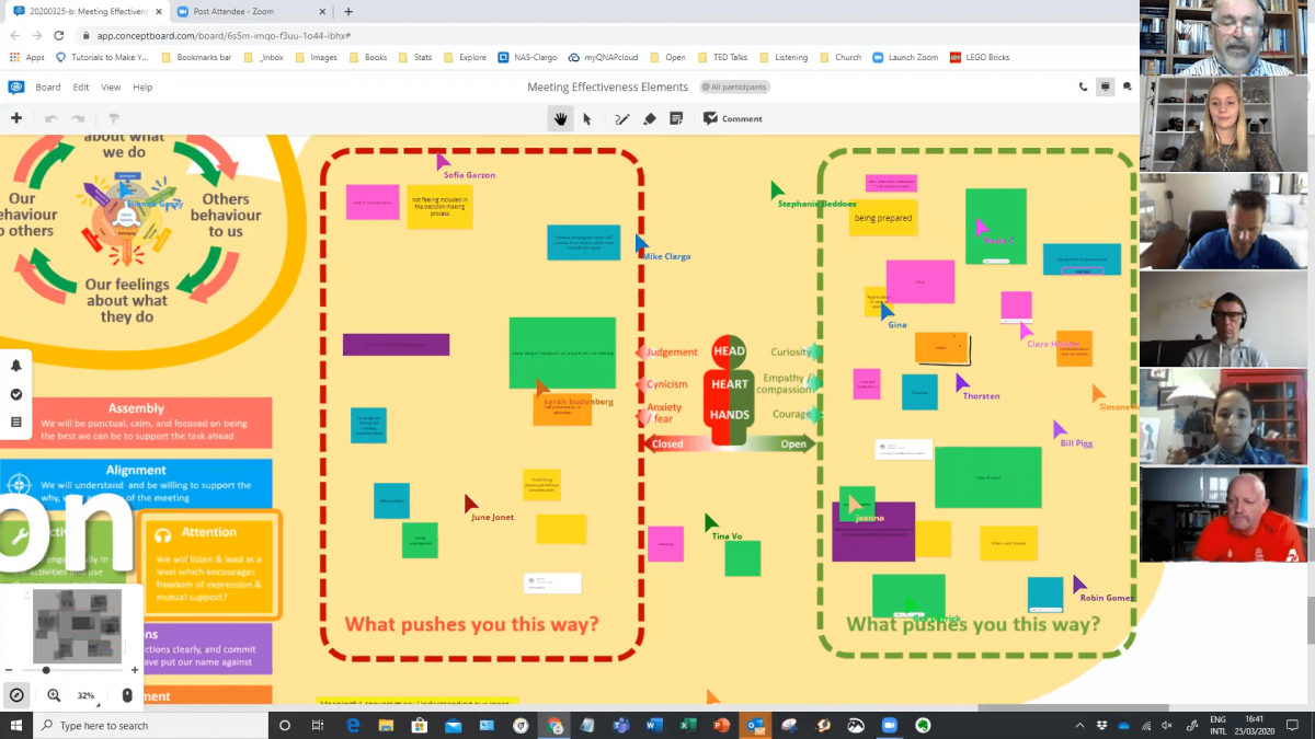 Conceptboard screenshot - Die 10 besten visuellen Kollaborationstools im Test 2026