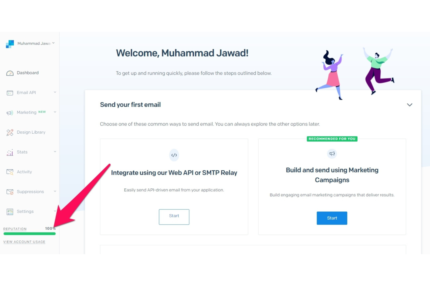 SendGrid screenshot - 10 meilleurs logiciels d’email marketing pour les agences en 2026