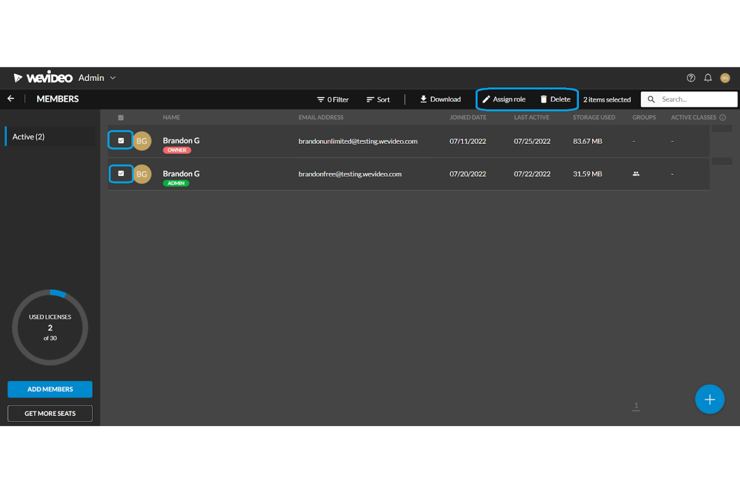 WeVideo screenshot - 10 Meilleurs Outils de Collaboration Vidéo Passés en Revue en 2026