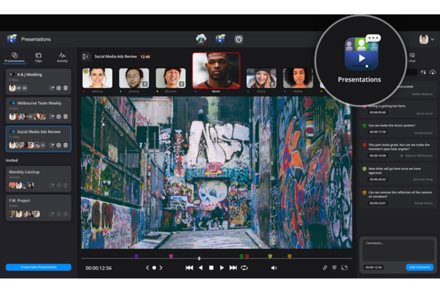 Blackmagic DaVinci Resolve screenshot - Las 10 mejores herramientas de colaboración por video reseñadas en 2026