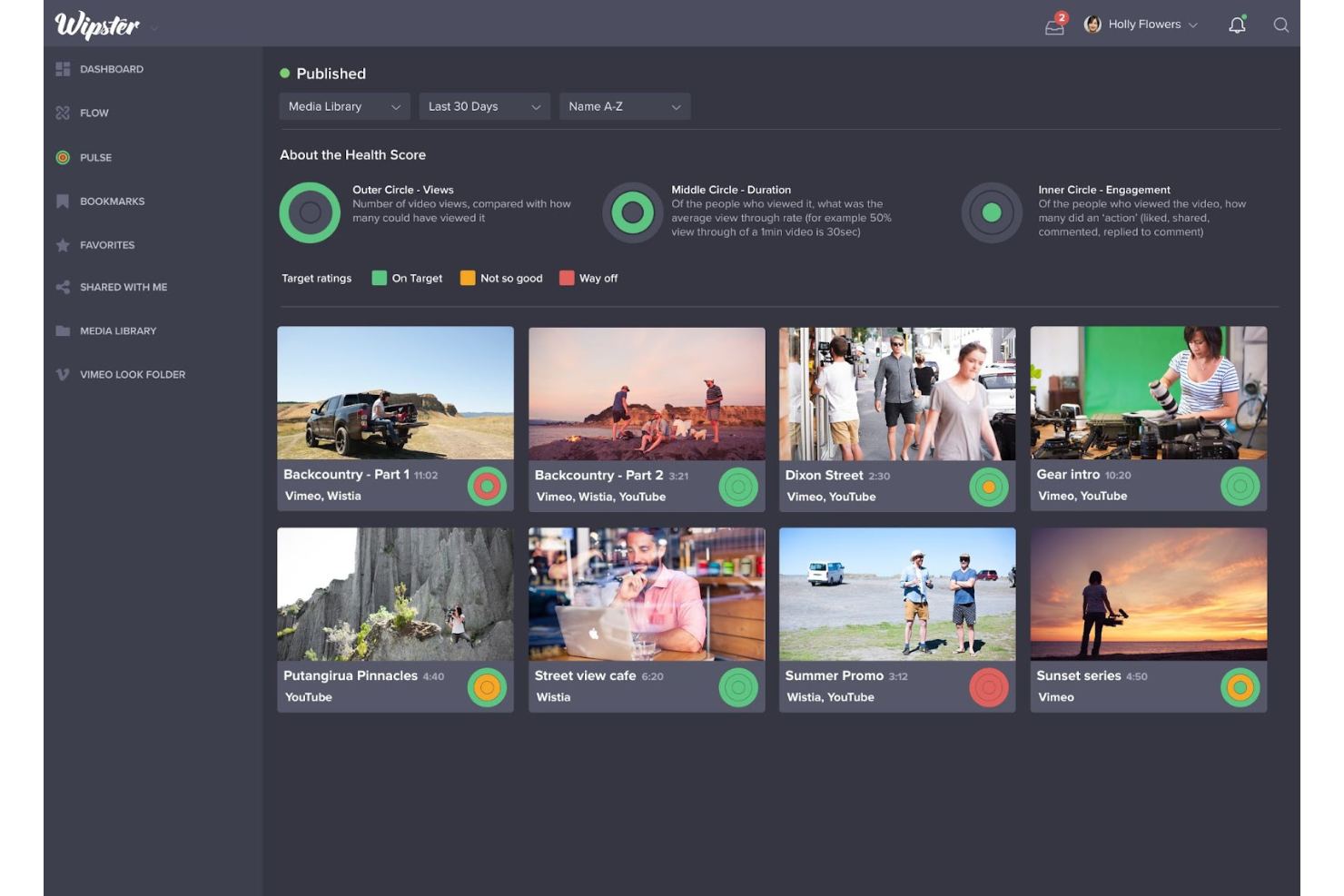 Wipster screenshot - 18 Meilleurs Outils de Collaboration Vidéo Passés en Revue en 2026