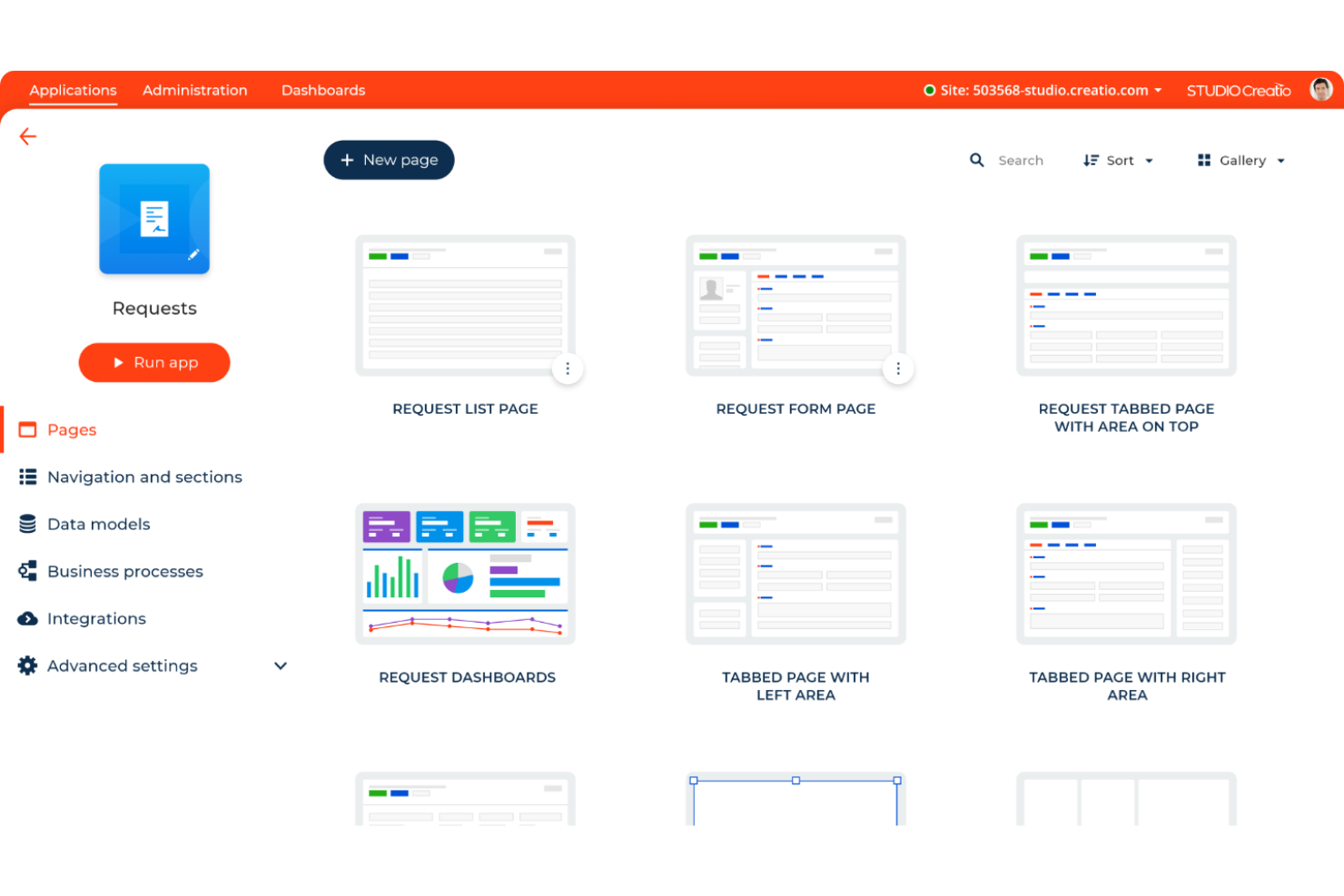 Creatio Studio screenshot - Los 10 mejores programas de automatización de procesos empresariales para 2026