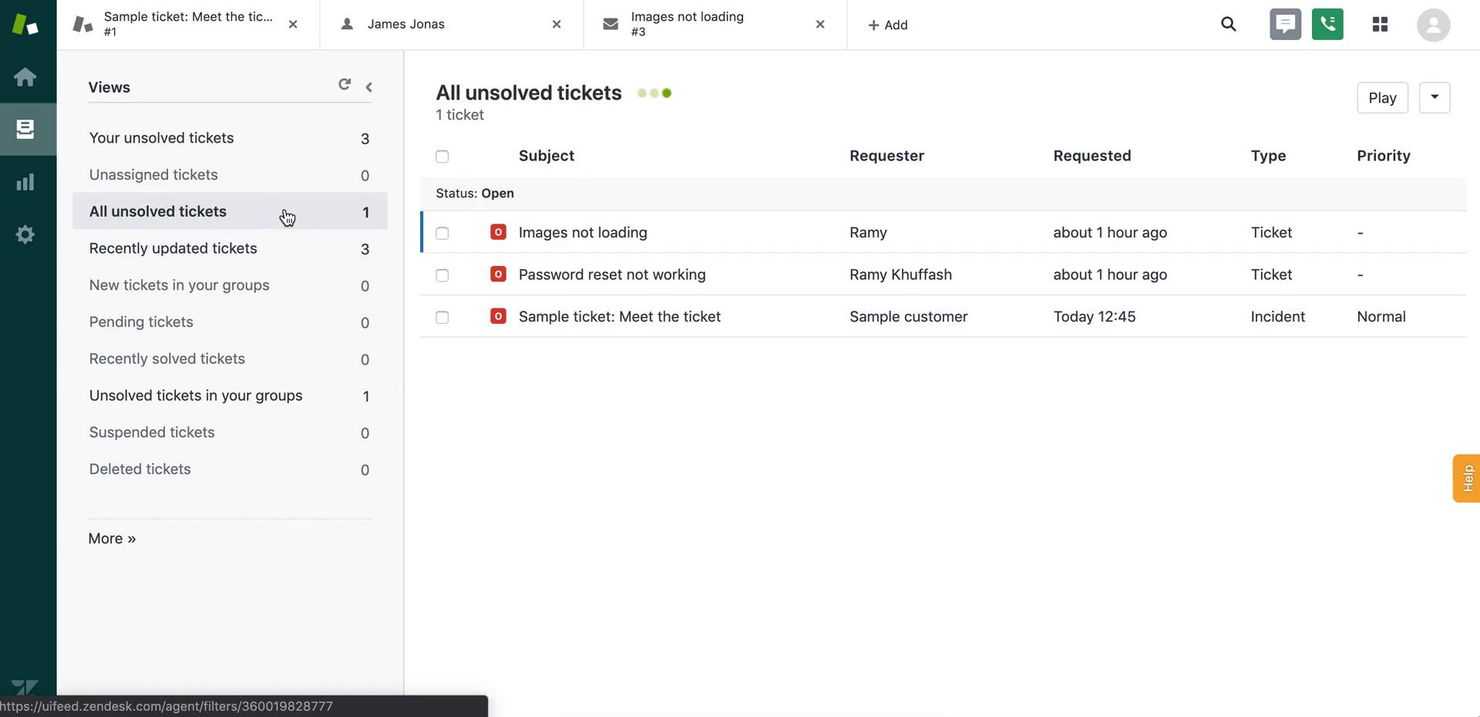 Zendesk screenshot - Die 10 besten Ticketing-Systeme für Projektmanagement im Jahr 2026