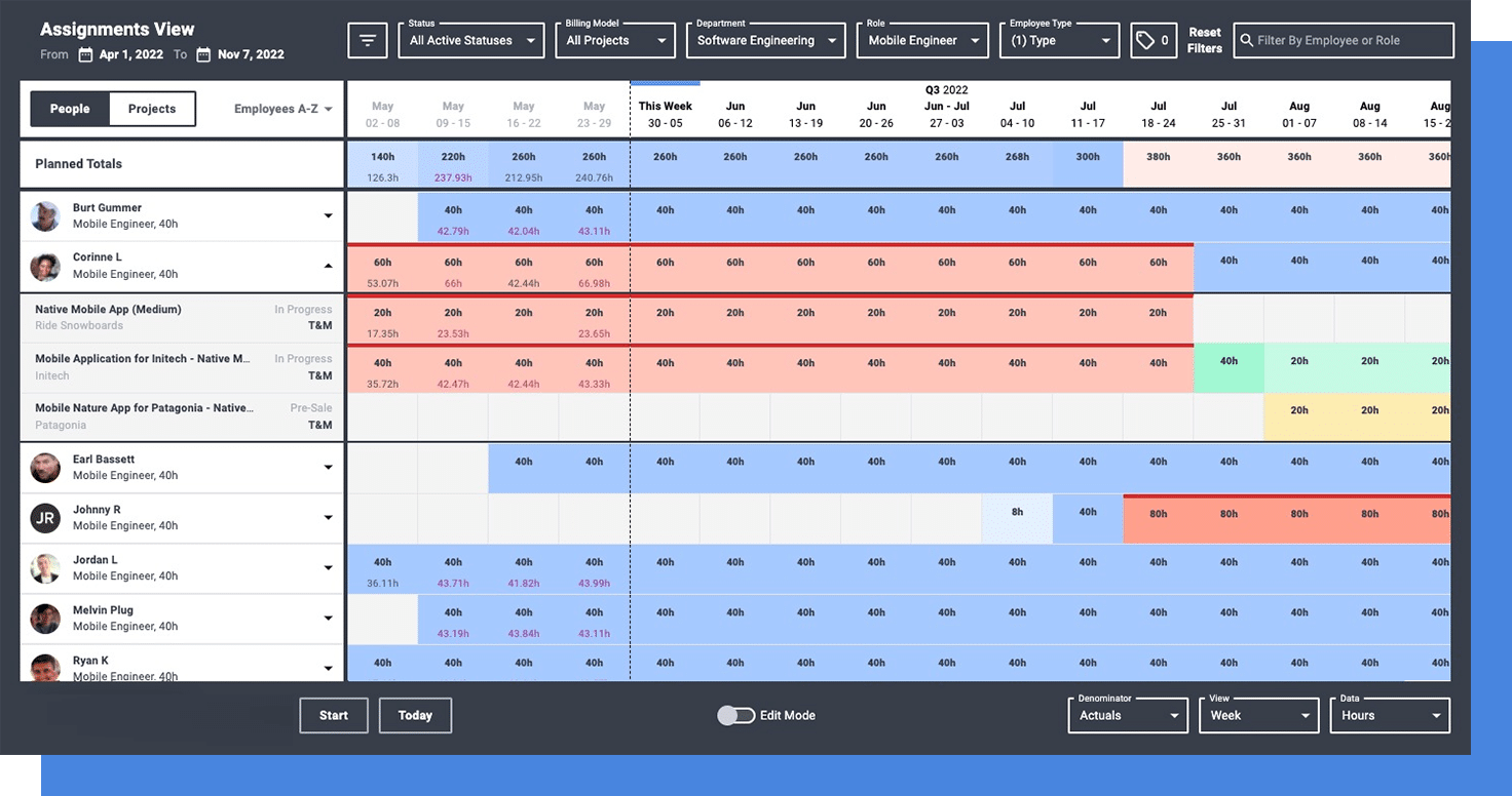 Parallax screenshot - 20 Meilleurs Logiciels de Gestion des Ressources Employés Passés en Revue en 2026