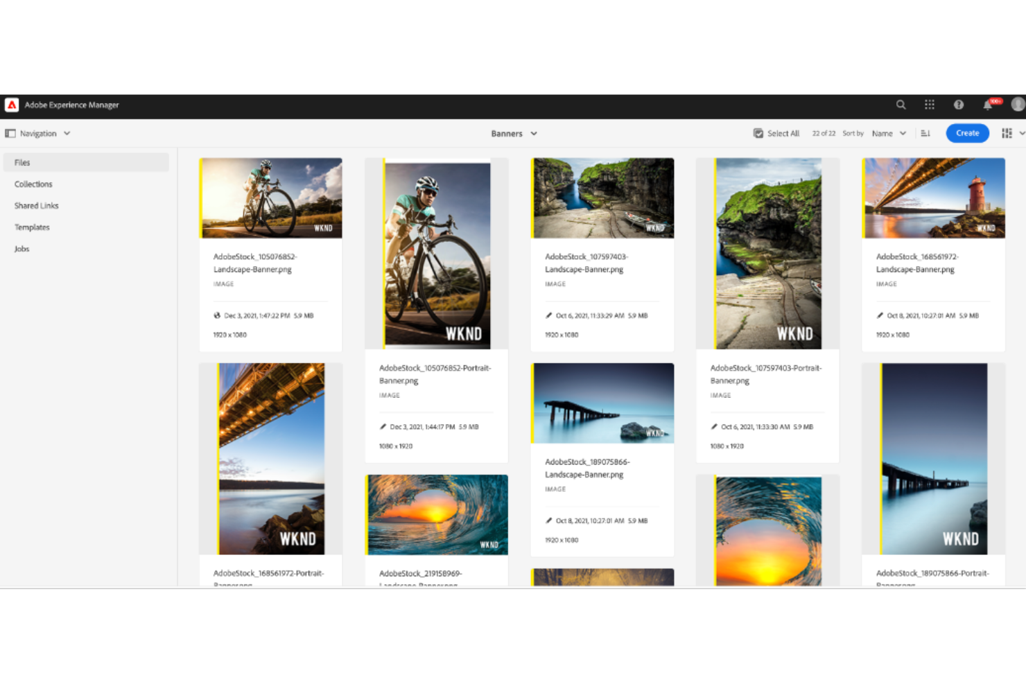 Adobe Experience Manager screenshot - 10 meilleurs logiciels de gestion des actifs numériques pour Mac en 2026