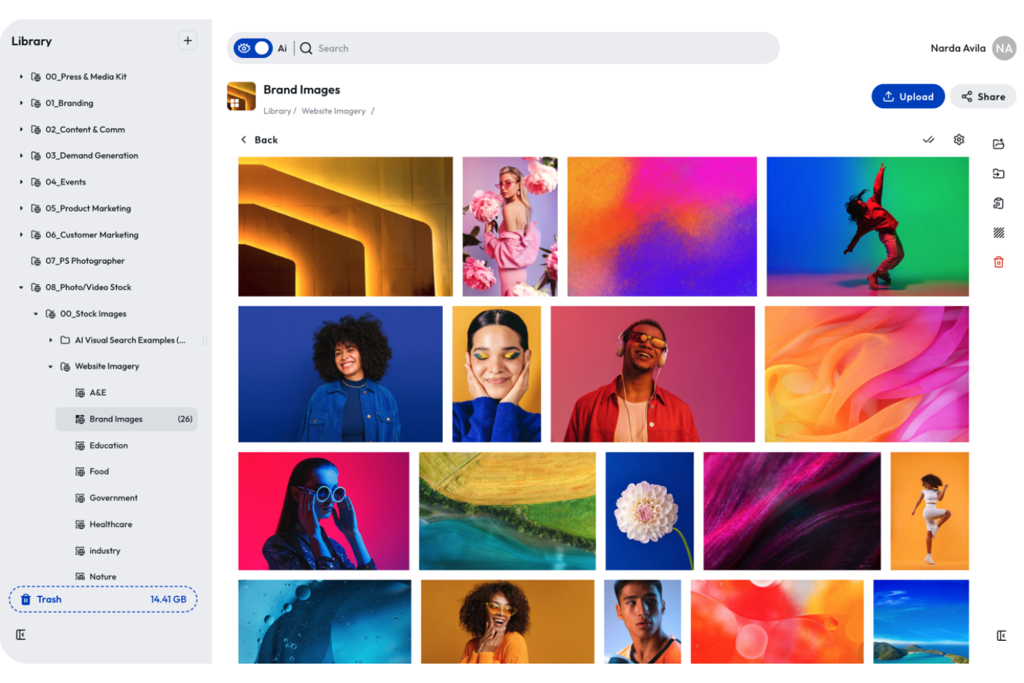 PhotoShelter screenshot - 25 Mejores Herramientas de Gestión de Activos Digitales Para Pequeñas Empresas