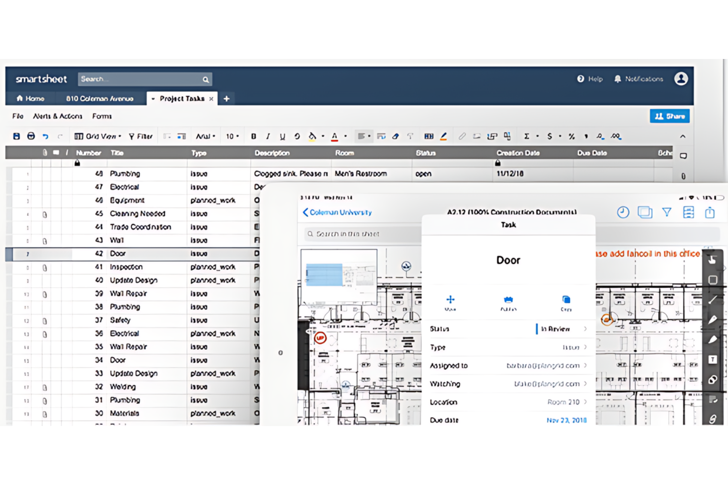 PlanGrid screenshot - 10 Mejores Software de Gestión de Recursos en Construcción Analizados en 2026