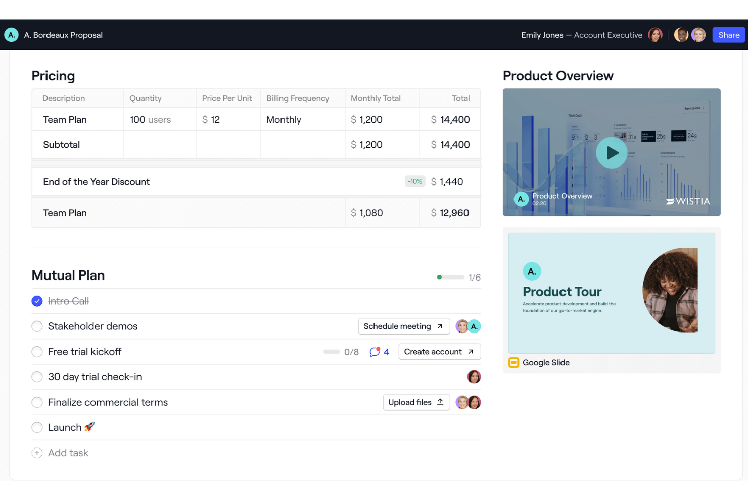 Dock screenshot - 20 Beste Projektmanagement-Software mit Salesforce-Integration