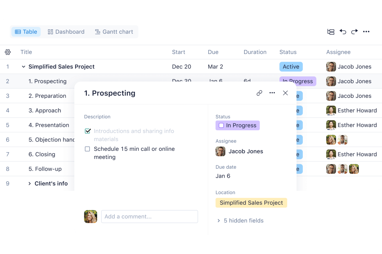 Wrike screenshot - 20 Beste Projektmanagement-Software mit Salesforce-Integration