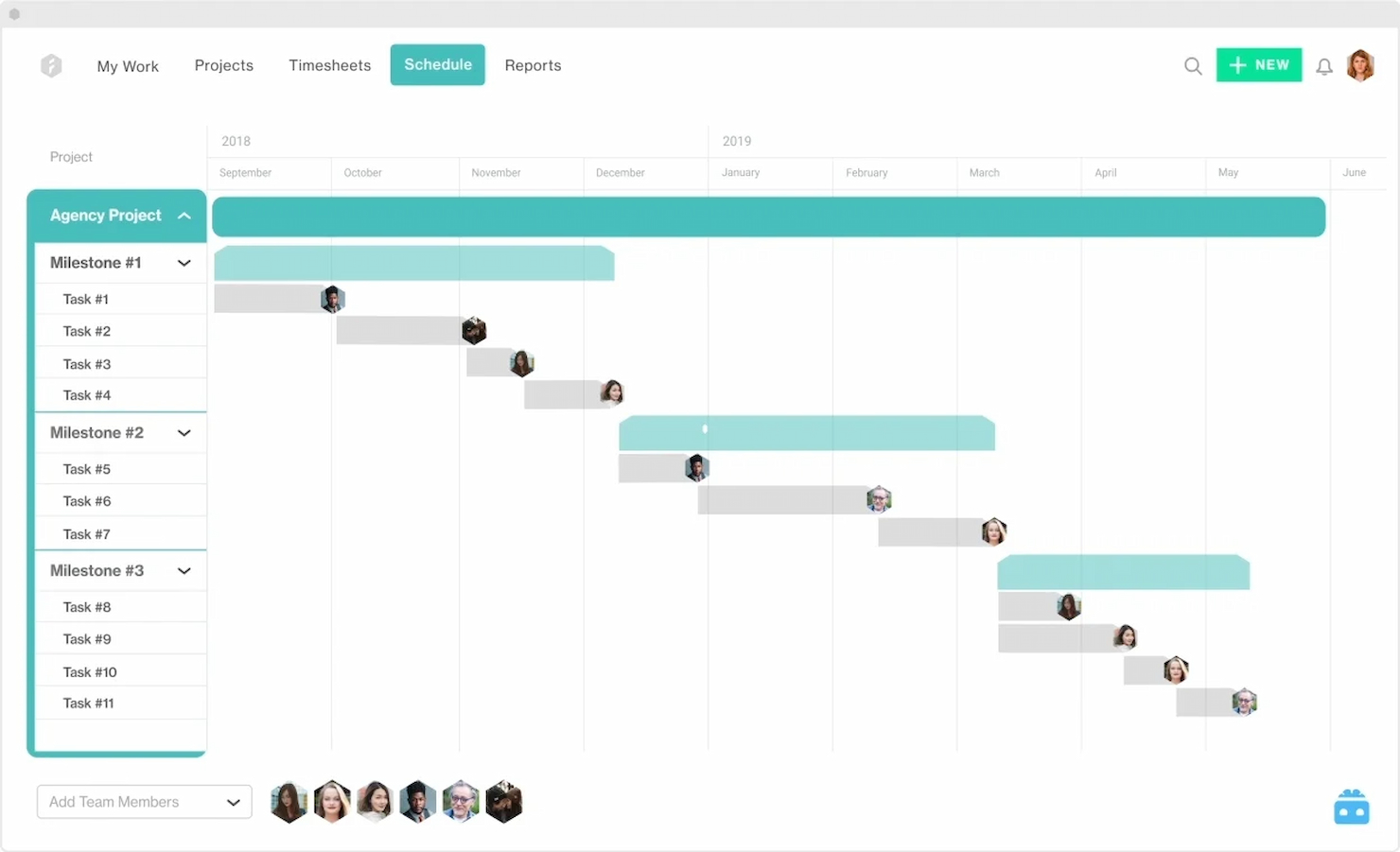 Forecast screenshot - 20 Meilleurs Logiciels de Gestion des Coûts de Projet Passés en Revue en 2026