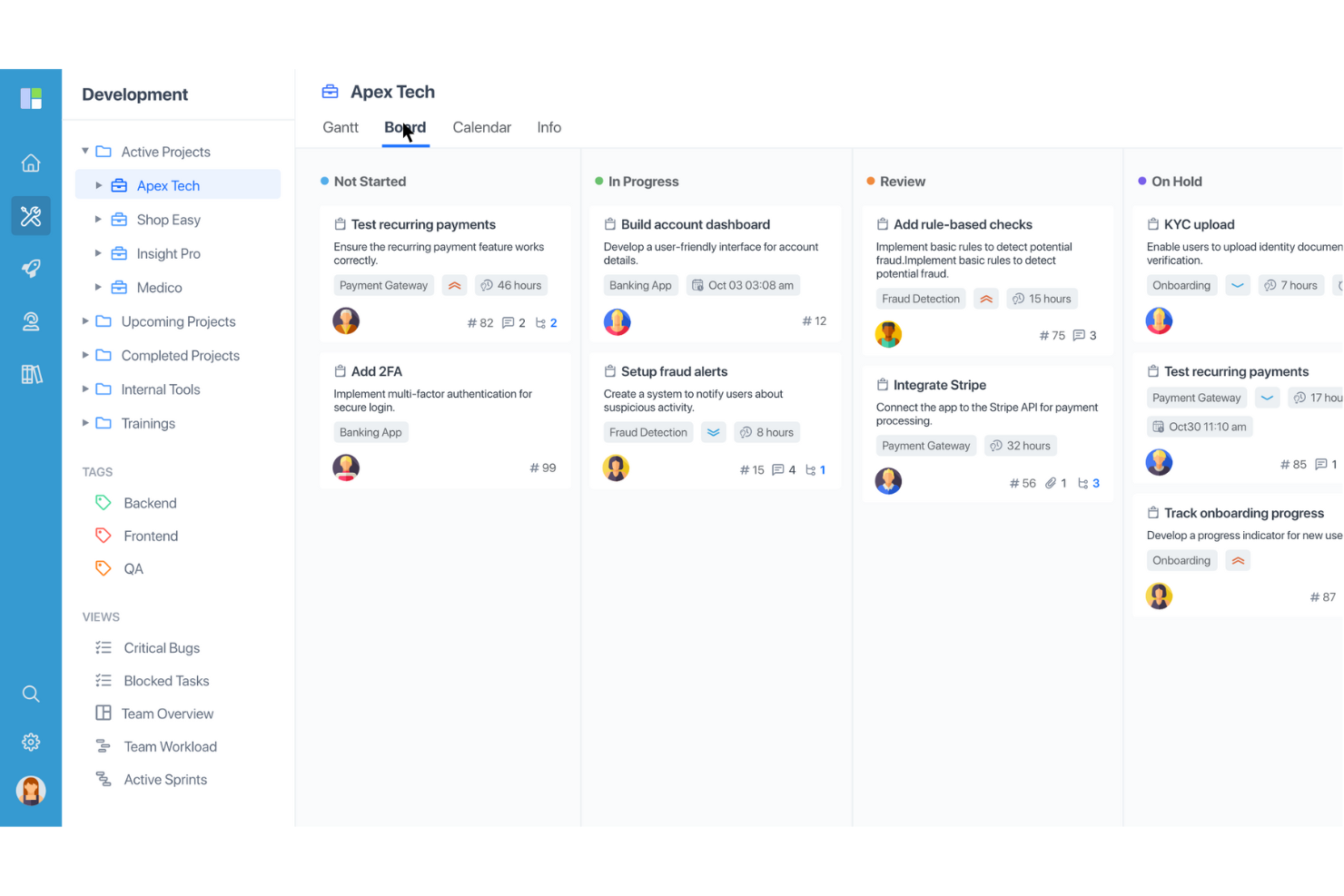GoodDay screenshot - 10 Mejores Softwares de Gestión de Tareas en Equipo Analizados en 2026