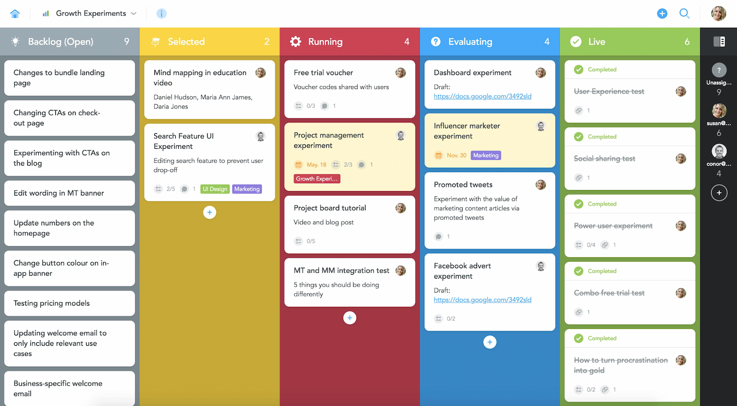 MeisterTask screenshot - 20 Meilleurs Logiciels de Gestion des Tâches d’Équipe Passés en Revue en 2026