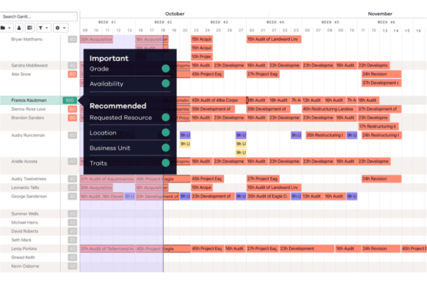 Dayshape screenshot - 26 Meilleurs Logiciels de Gestion des Ressources pour les Services Professionnels : Avis 2026