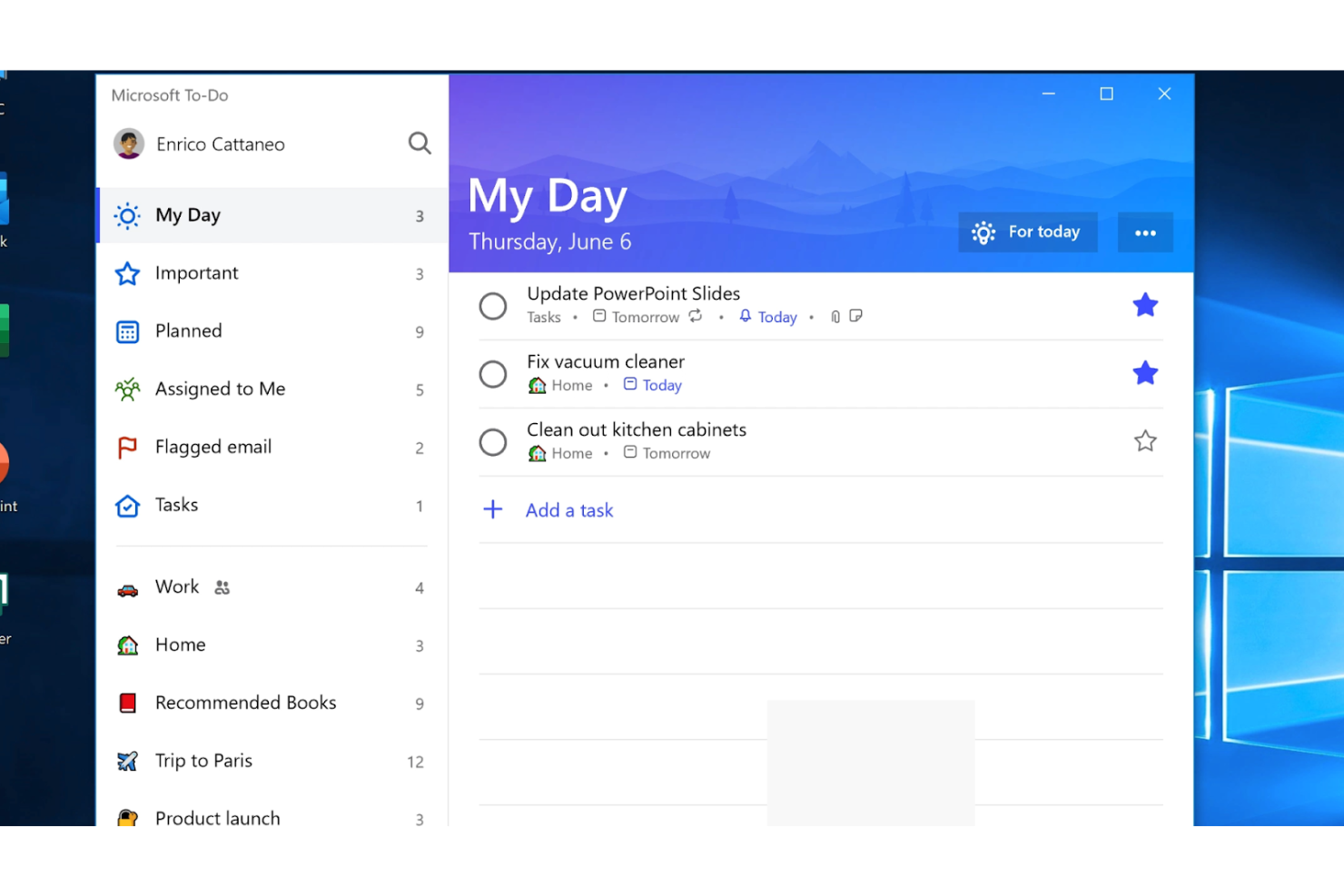Microsoft To Do screenshot - Die 10 besten To-Do-Listen-Apps im Test 2026