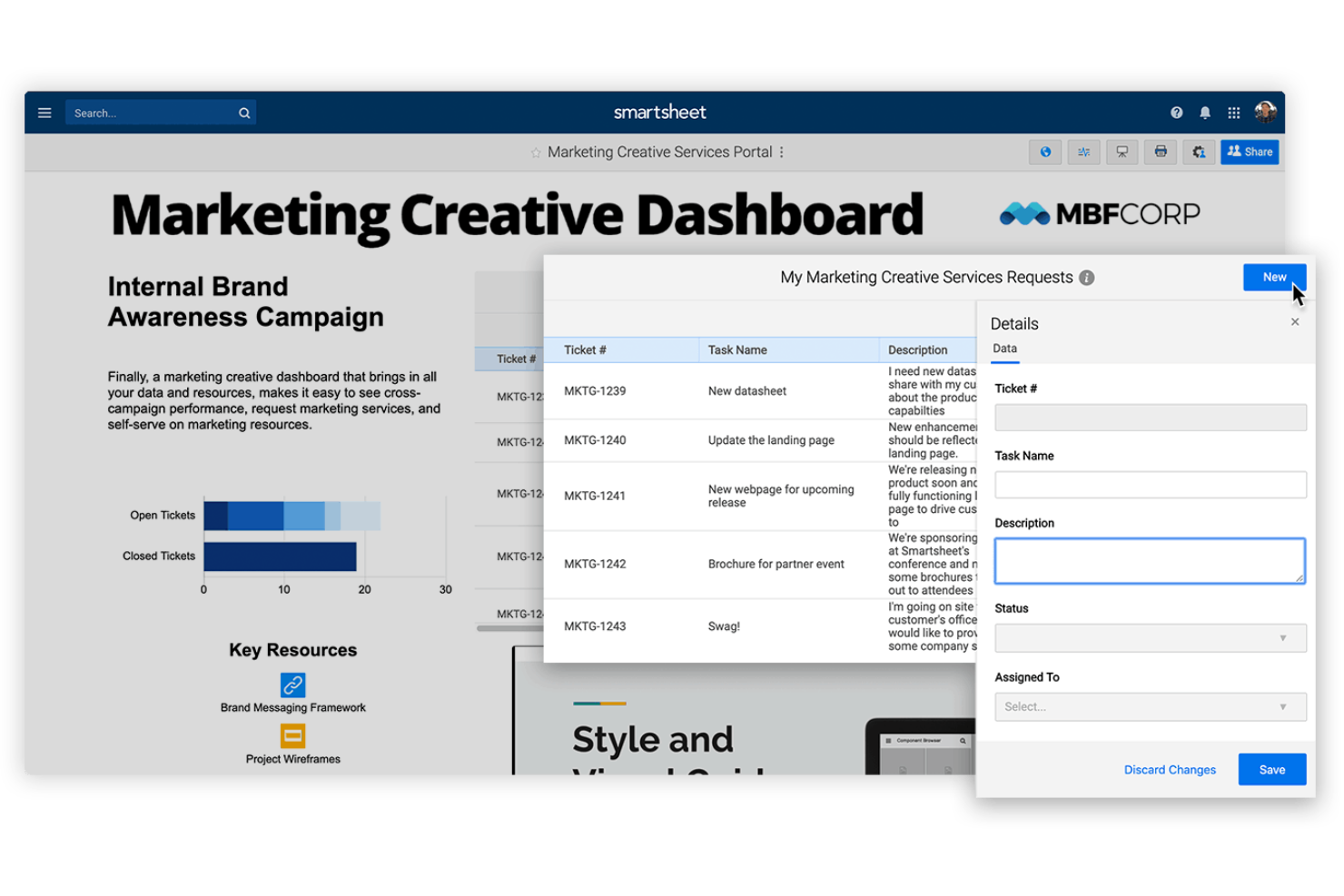 Smartsheet screenshot - 20 Beste KI-Projektmanagement-Tools im Test 2026