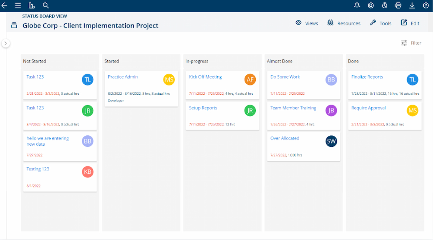 Project Insight screenshot - 20 Mejores Software de Gestión de Proyectos en Cascada para 2026