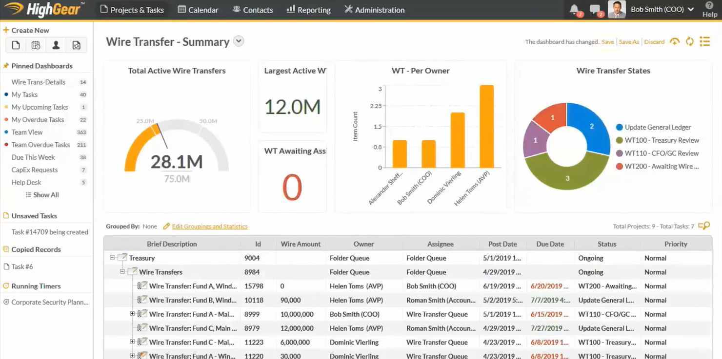HighGear screenshot - Die 10 besten Softwarelösungen für Immobilienprojektmanagement im Jahr 2026