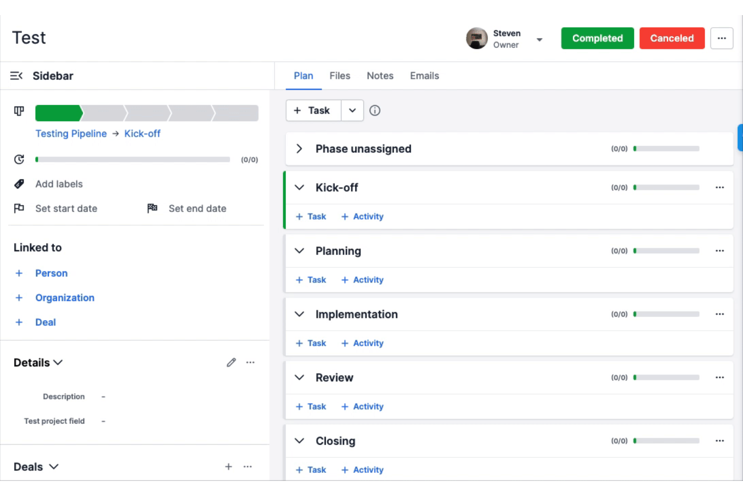 Pipedrive screenshot - 20 Meilleurs Logiciels d’Automatisation des Tâches pour 2026