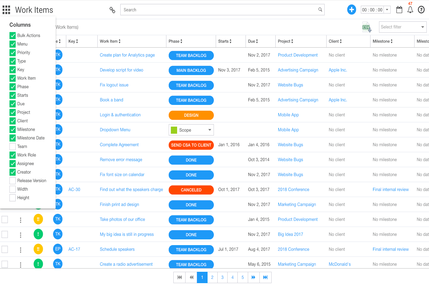 Ravetree screenshot - Les 10 meilleurs logiciels de gestion de projets comptables pour 2026
