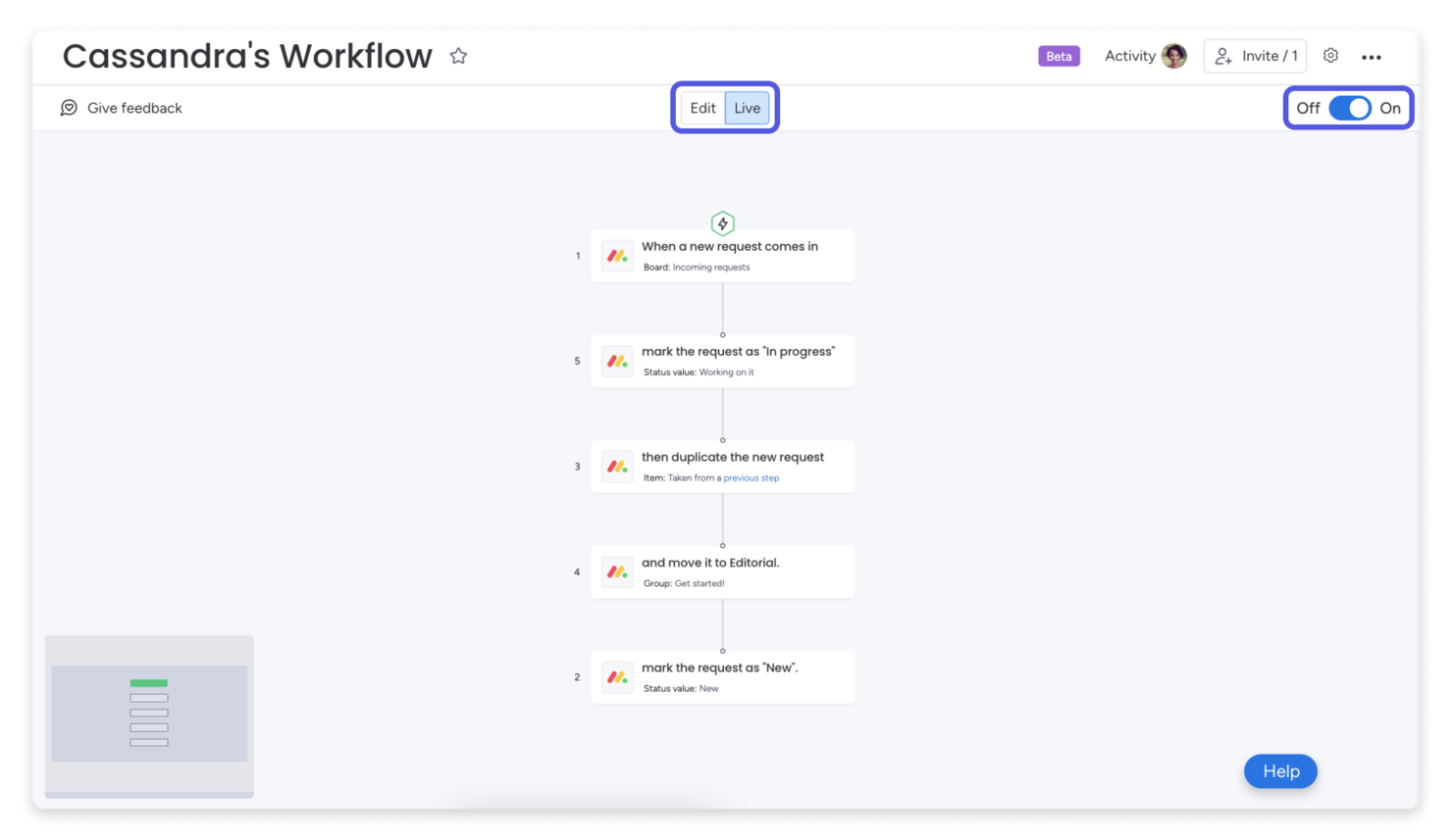 monday.com screenshot - 25 Beste Enterprise-Workflow-Software im Test für 2026