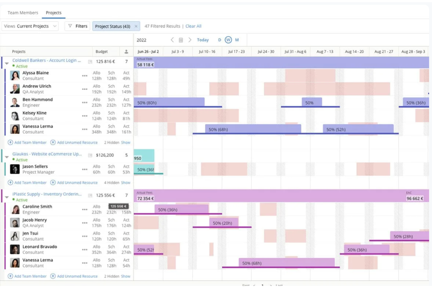 Kantata screenshot - 20 Meilleurs Logiciels de Gestion des Ressources pour Agences en 2026