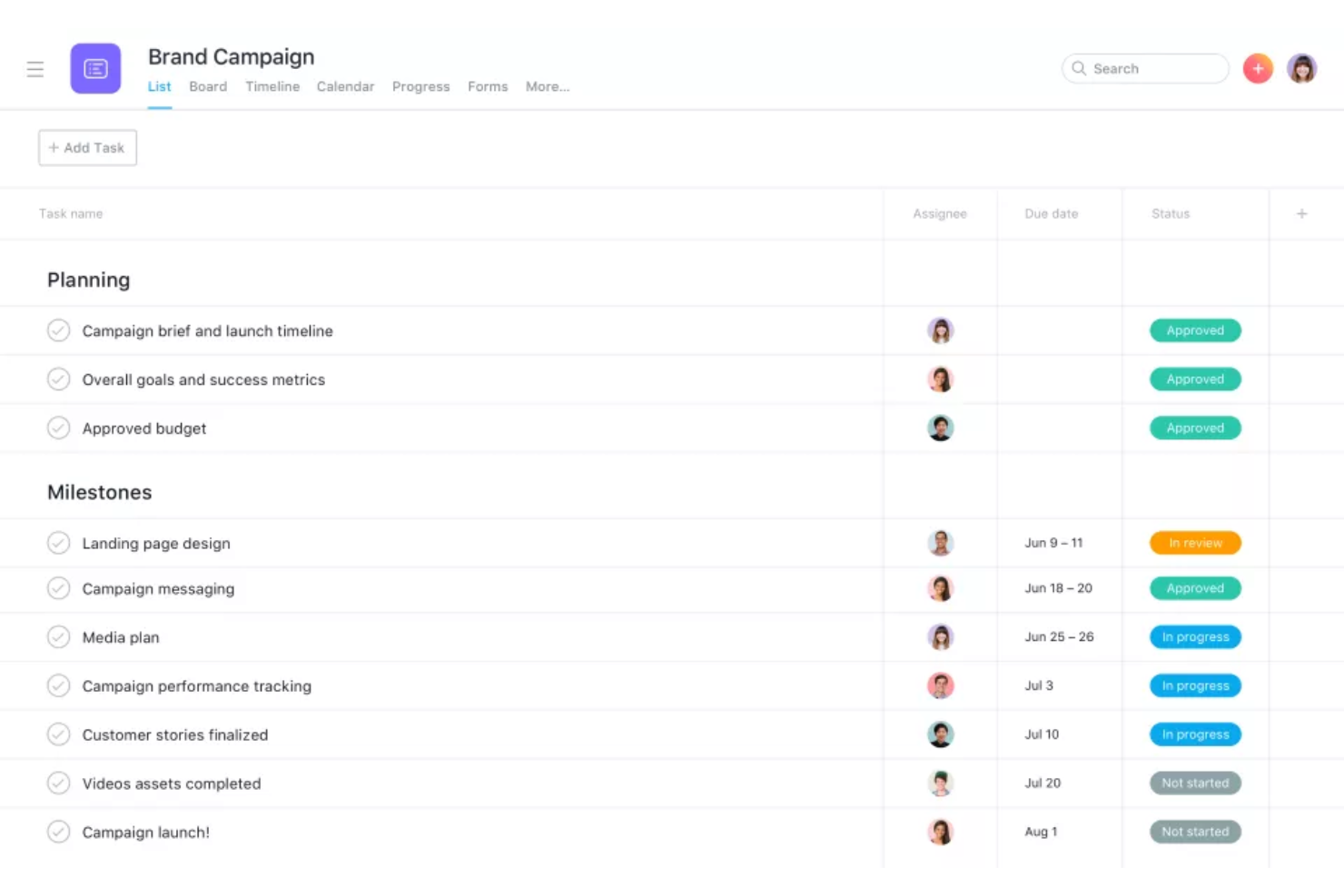Productive screenshot - Probé 10 Software de Gestión de Flujos de Trabajo: Mejores Opciones para 2026