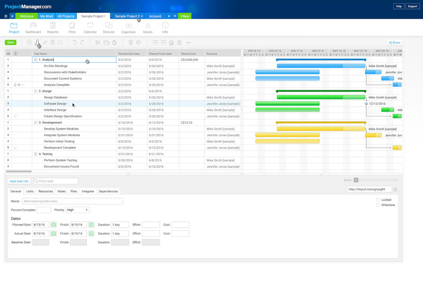 ProjectManager screenshot - Die 10 besten Remote-Projektmanagement-Tools im Test für 2026