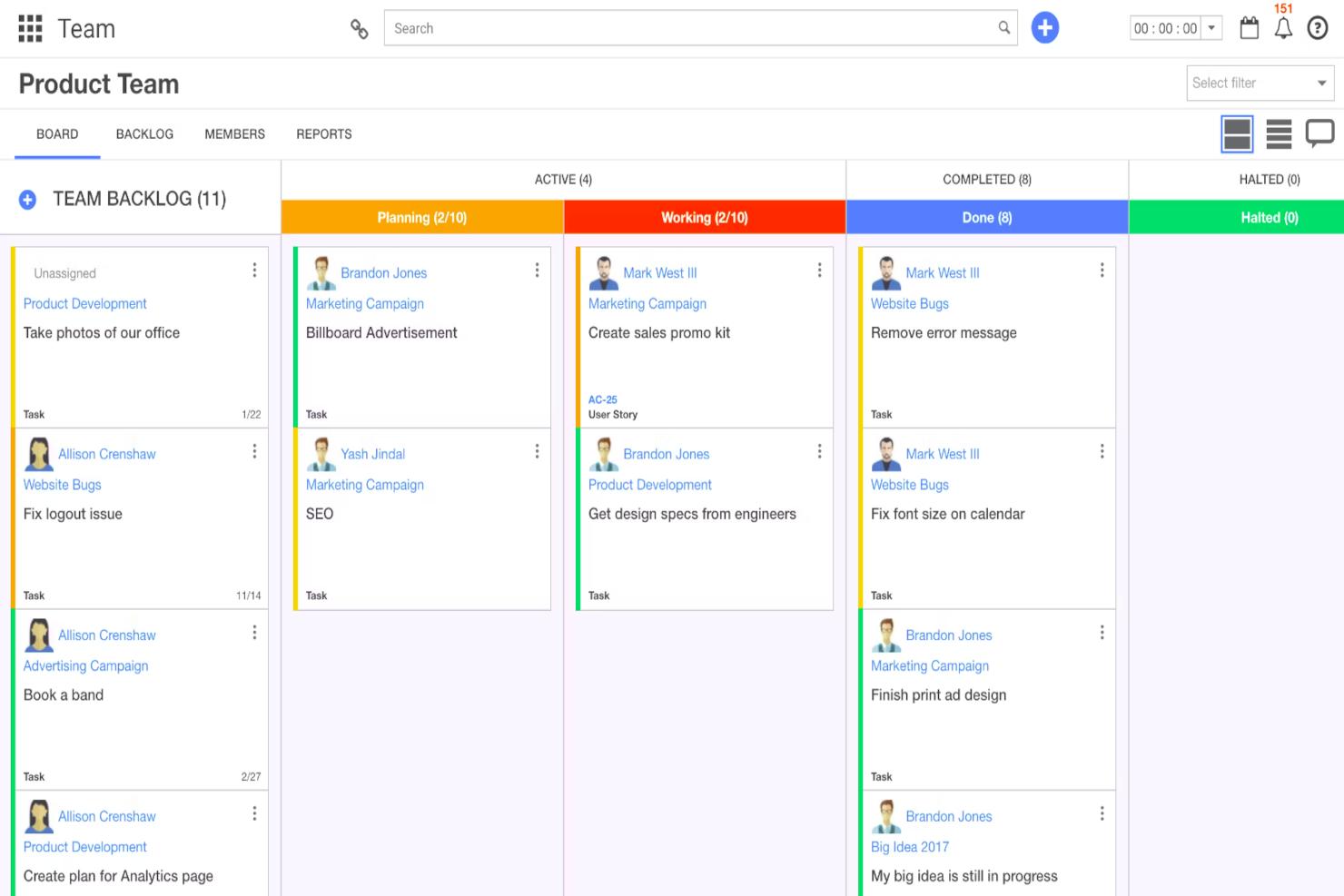 Ravetree screenshot - 10 Mejores Herramientas de Gestión de Proyectos Remotos Analizadas para 2026