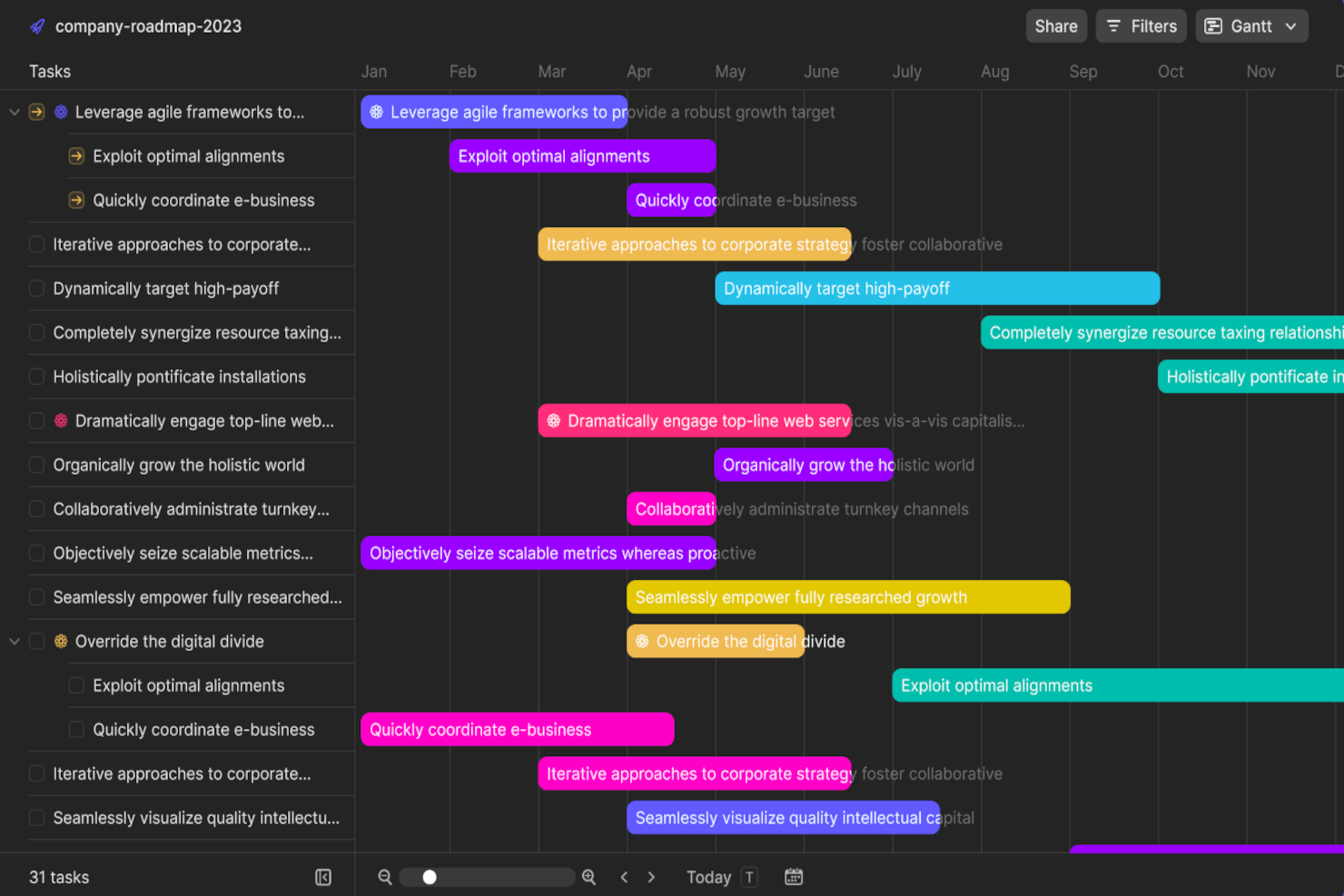 Height screenshot - 10 Mejores Herramientas de Gestión de Proyectos para Equipos Remotos en 2026