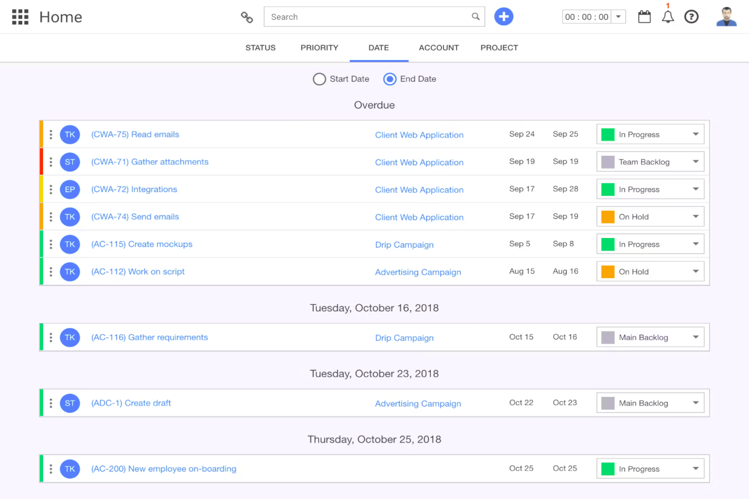 Ravetree screenshot - 10 Mejores Software de Gestión de Trabajo Empresarial para 2026