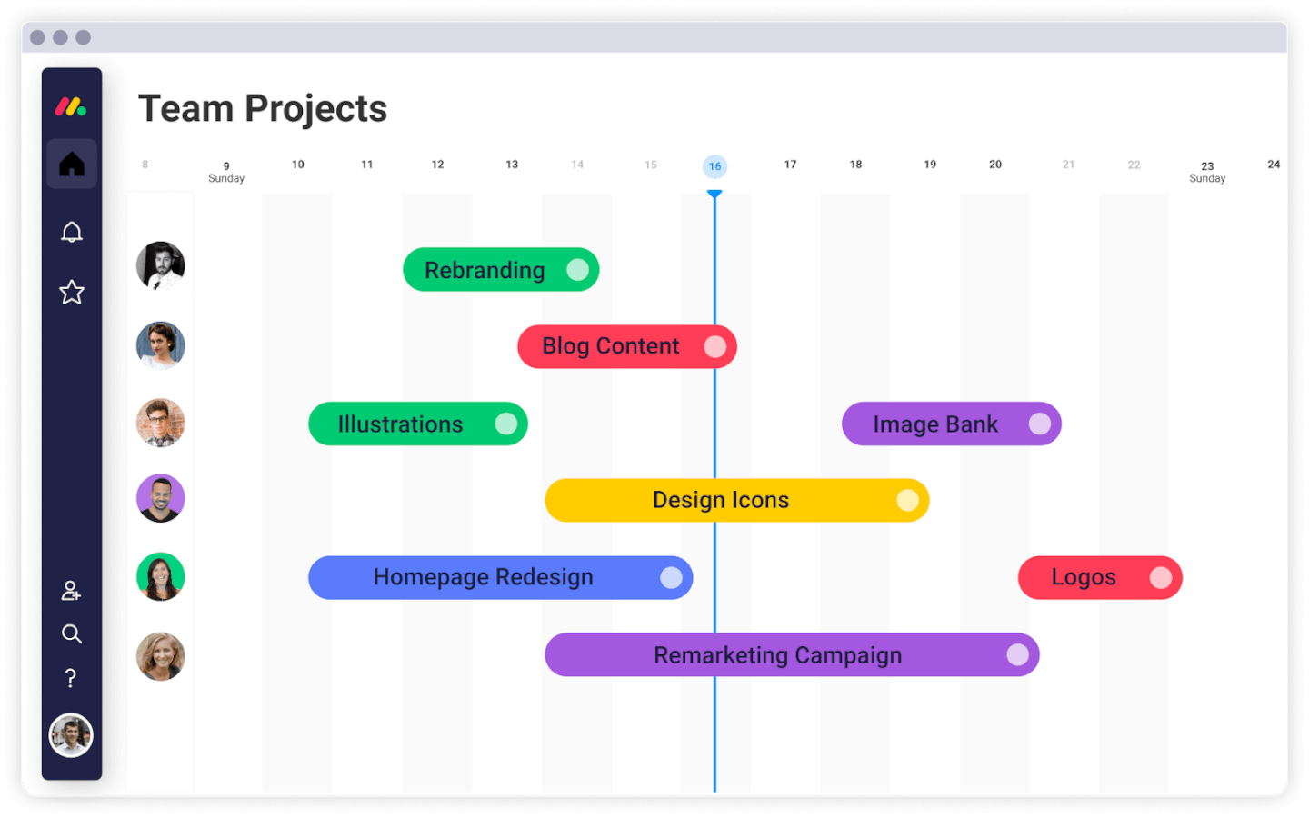 monday.com screenshot - 10 meilleurs Systèmes de gestion des processus métier (BPMS) 2026