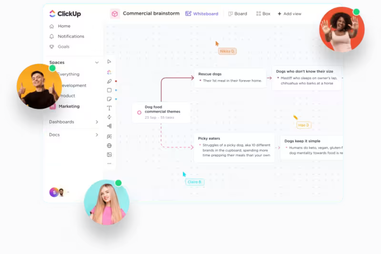 ClickUp screenshot - 10 beste Workflow-Apps, die ich 2026 ausprobiert habe