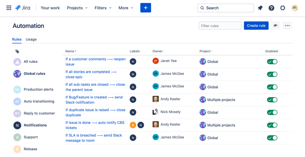 Jira screenshot - Probé 28 Software de Automatización de Flujos de Trabajo en 2026: Mis Mejores Elecciones
