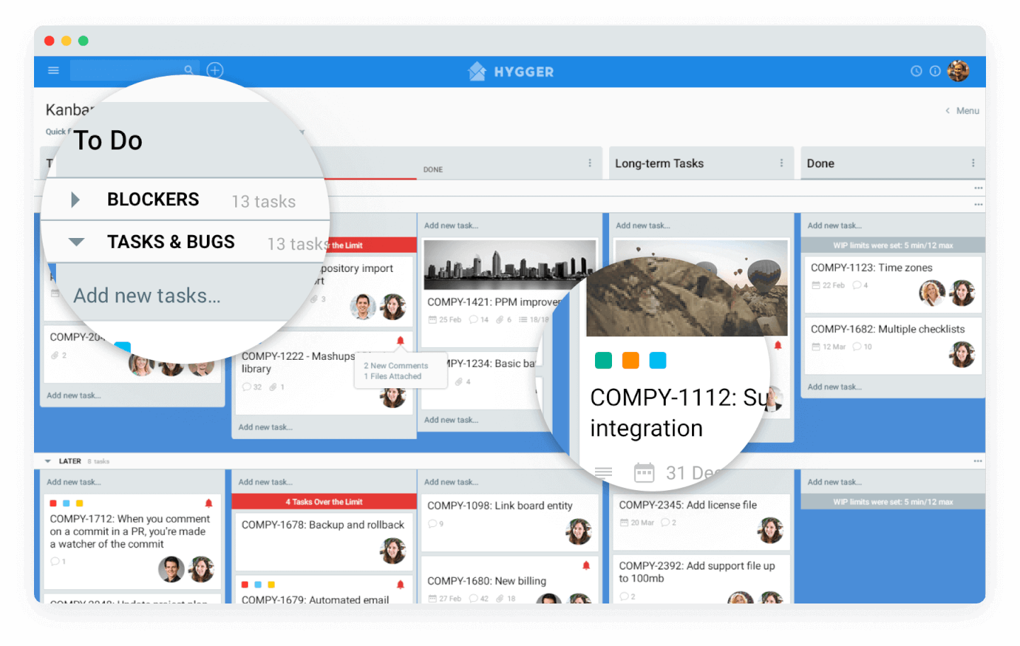 Hygger screenshot - 10 Beste Trello-Alternativen 2026 (Kostenlose &amp; Kostenpflichtige Optionen)