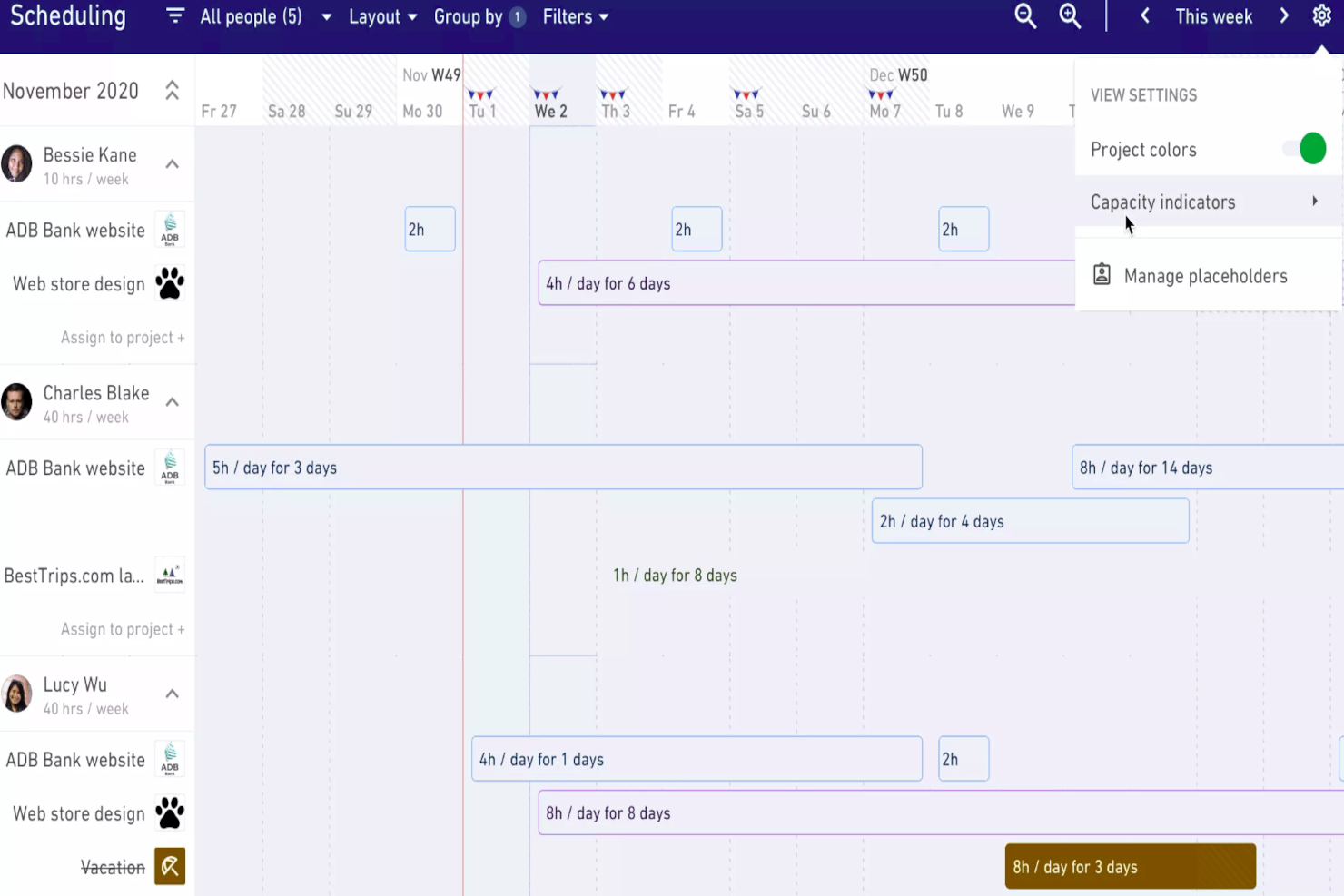 Productive screenshot - 20 Mejores Alternativas a Mavenlink: Guía Completa para 2026