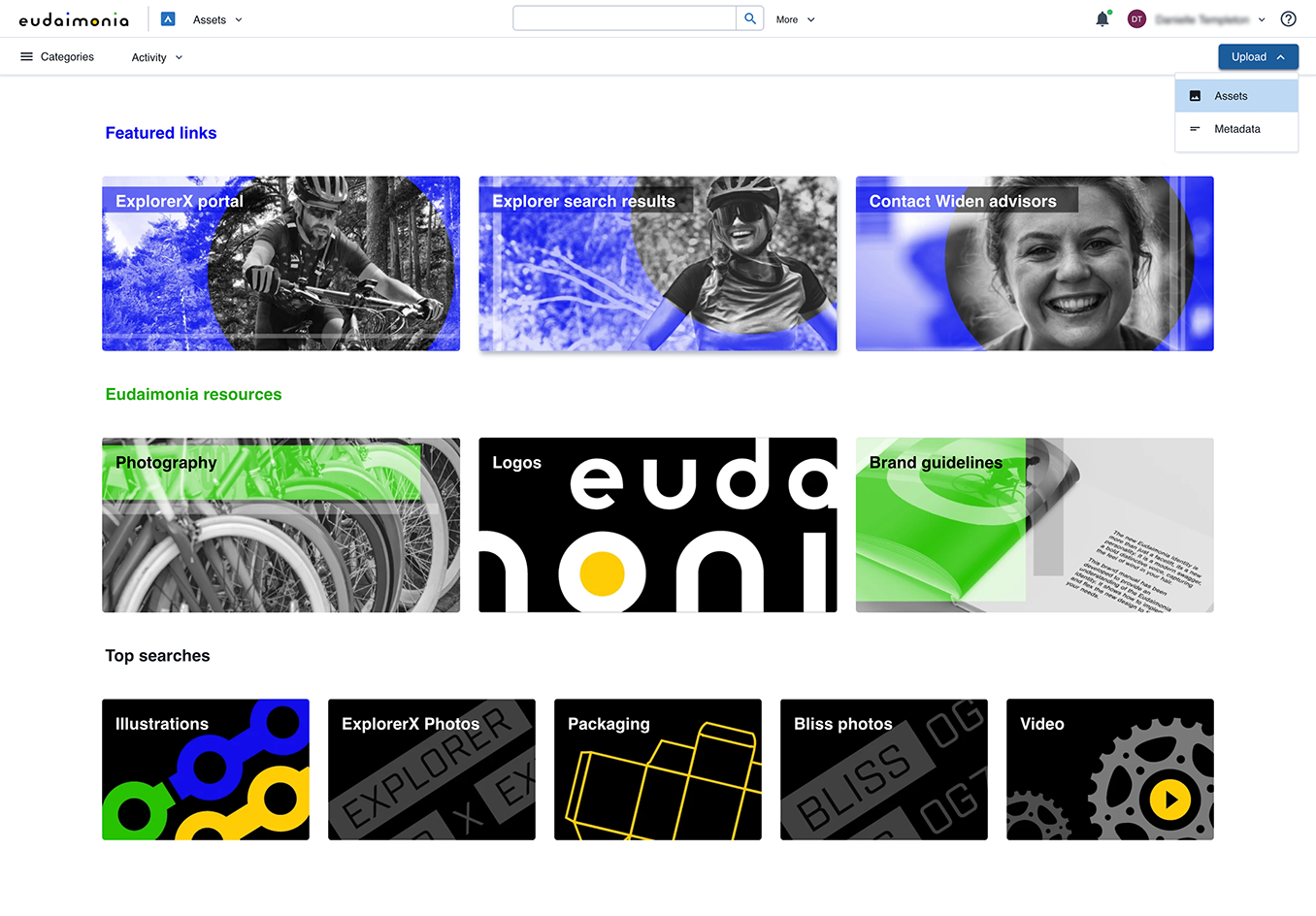 Acquia DAM (Widen) screenshot - 10 meilleurs logiciels de gestion des actifs numériques d’entreprise pour 2026