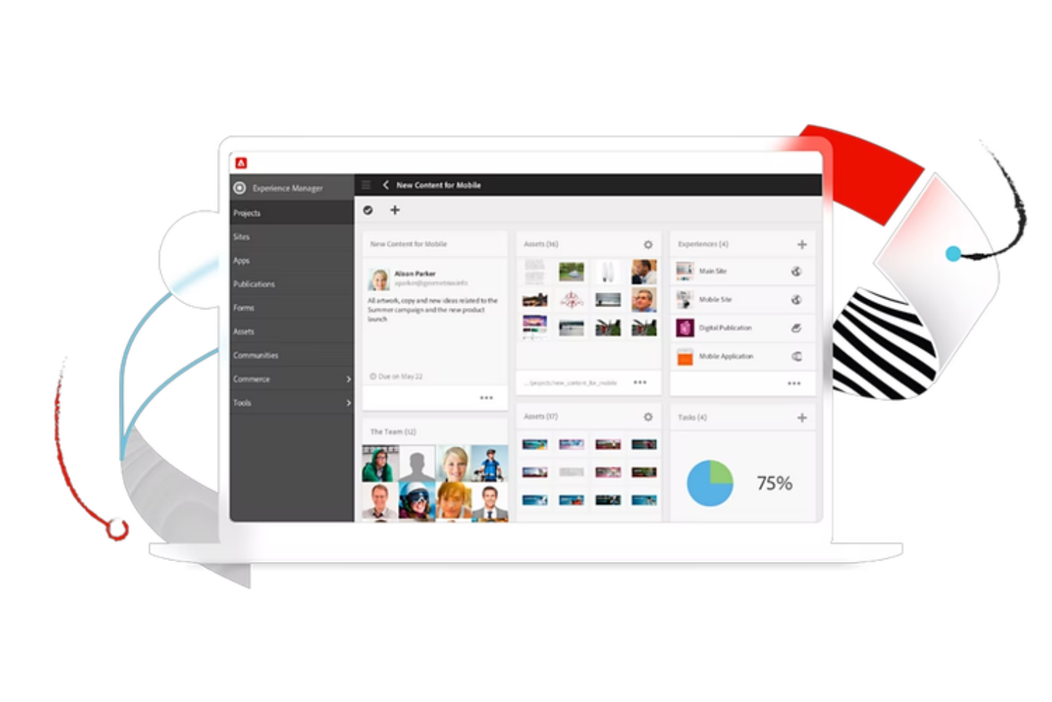 Adobe Experience Manager screenshot - 29 Beste Enterprise-DAM-Software für 2026