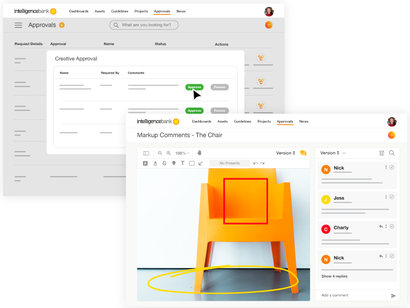 IntelligenceBank screenshot - 10 beste Softwarelösungen für Genehmigungs-Workflows im Jahr 2026
