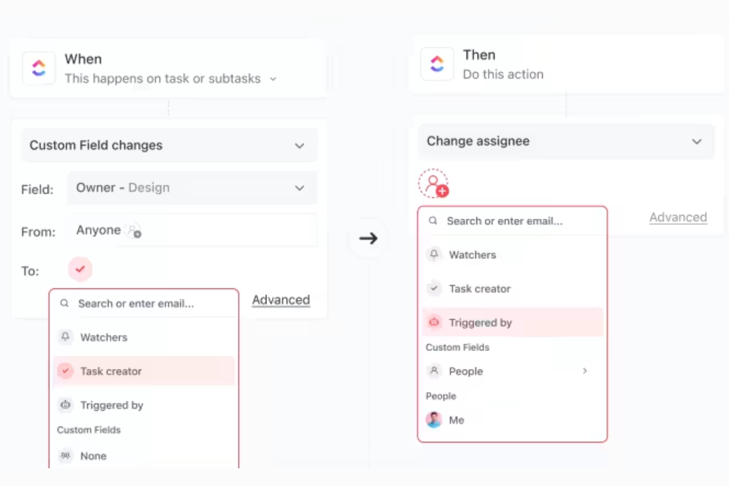 ClickUp screenshot - Les 10 meilleures solutions logicielles de gestion des flux d’approbation en 2026