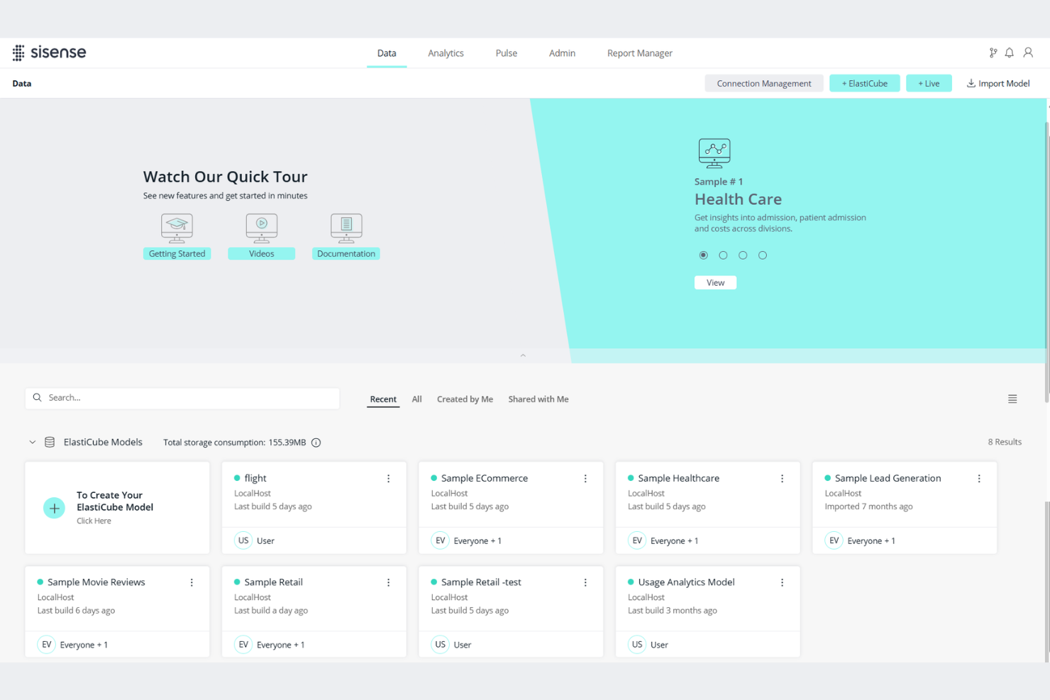 Sisense screenshot - 20 meilleures alternatives à ThoughtSpot en 2026