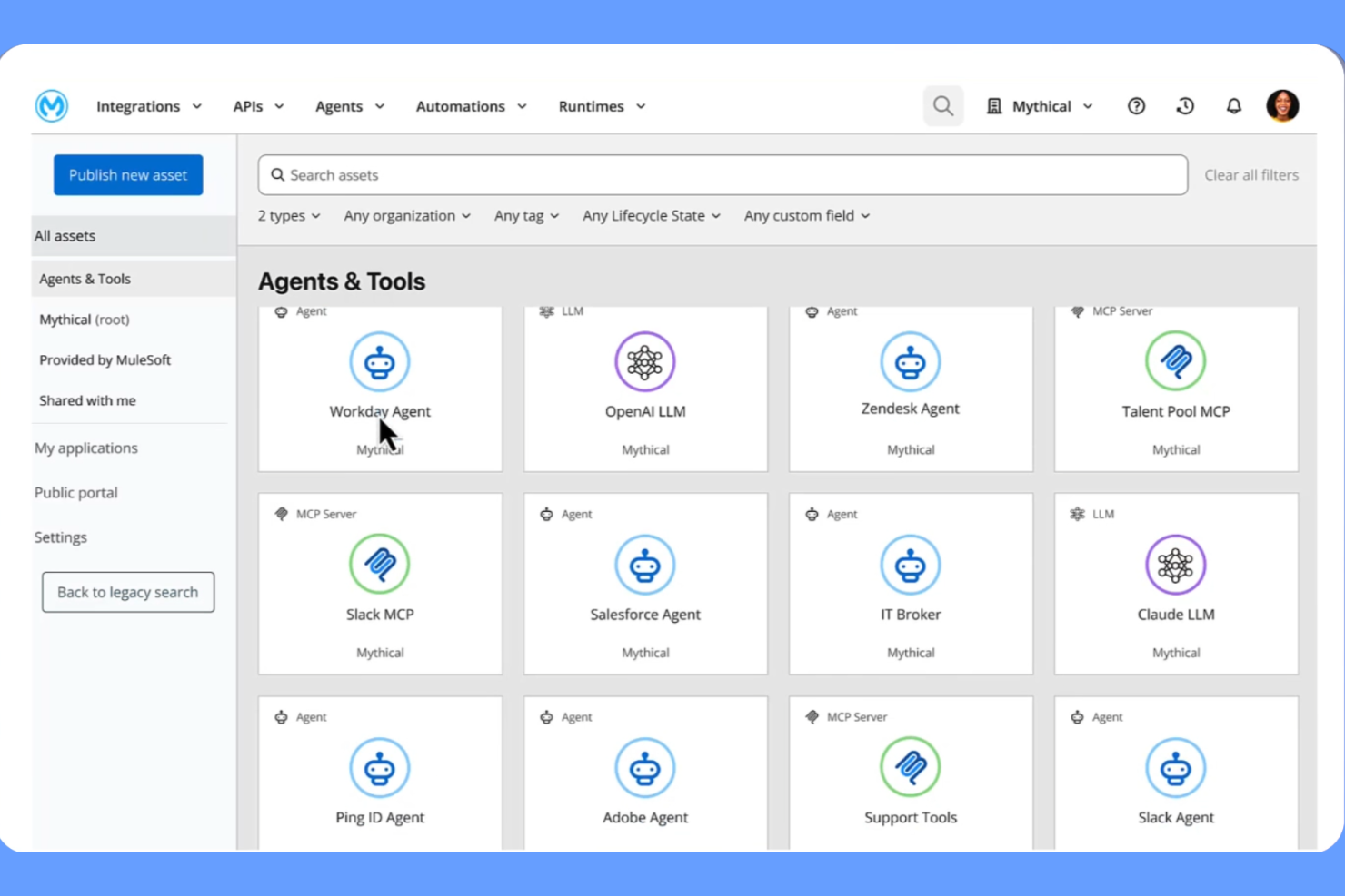 MuleSoft screenshot - Le 10 migliori piattaforme di integrazione aziendale nel 2026
