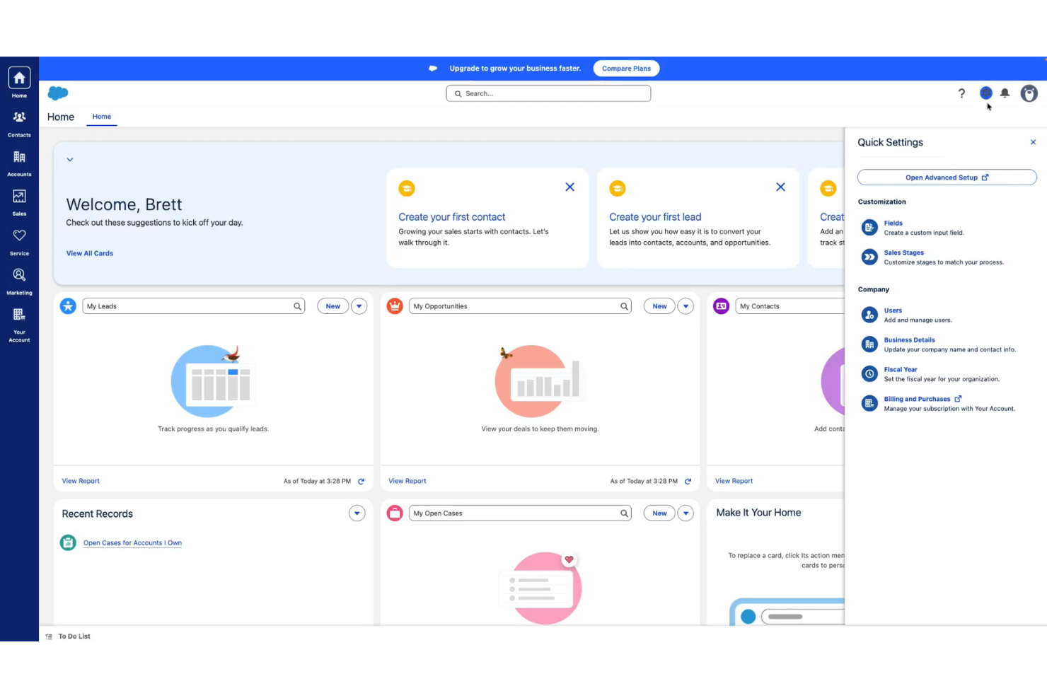 Salesforce screenshot - 12 Migliori Alternative a Moxo nel 2026