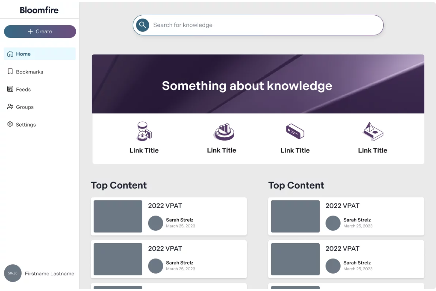 Bloomfire screenshot - Le 10 migliori soluzioni software per basi di conoscenza nel 2026