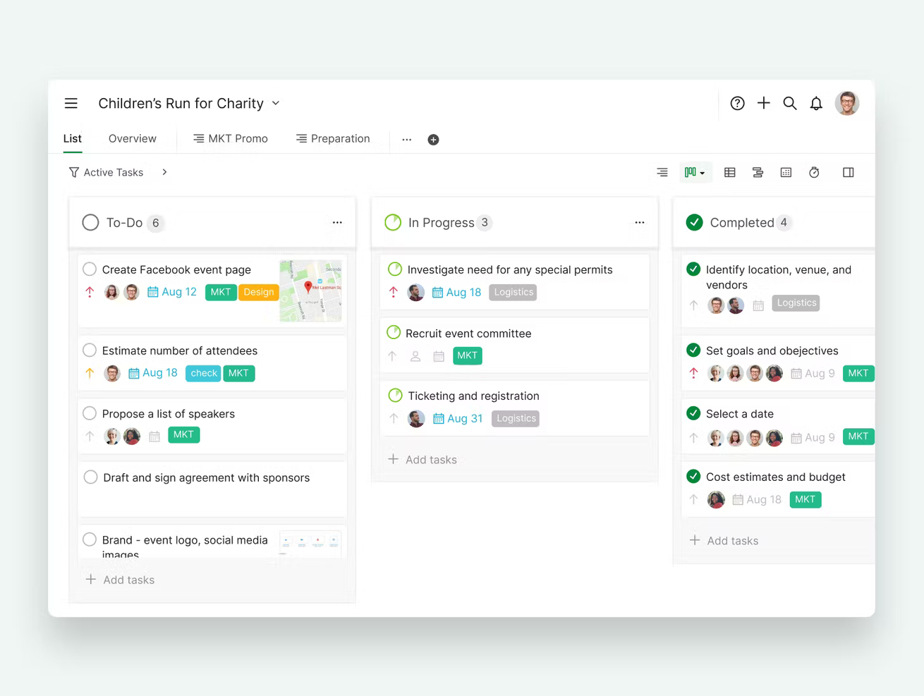 Quire screenshot - 18 migliori alternative a Redmine recensite nel 2026